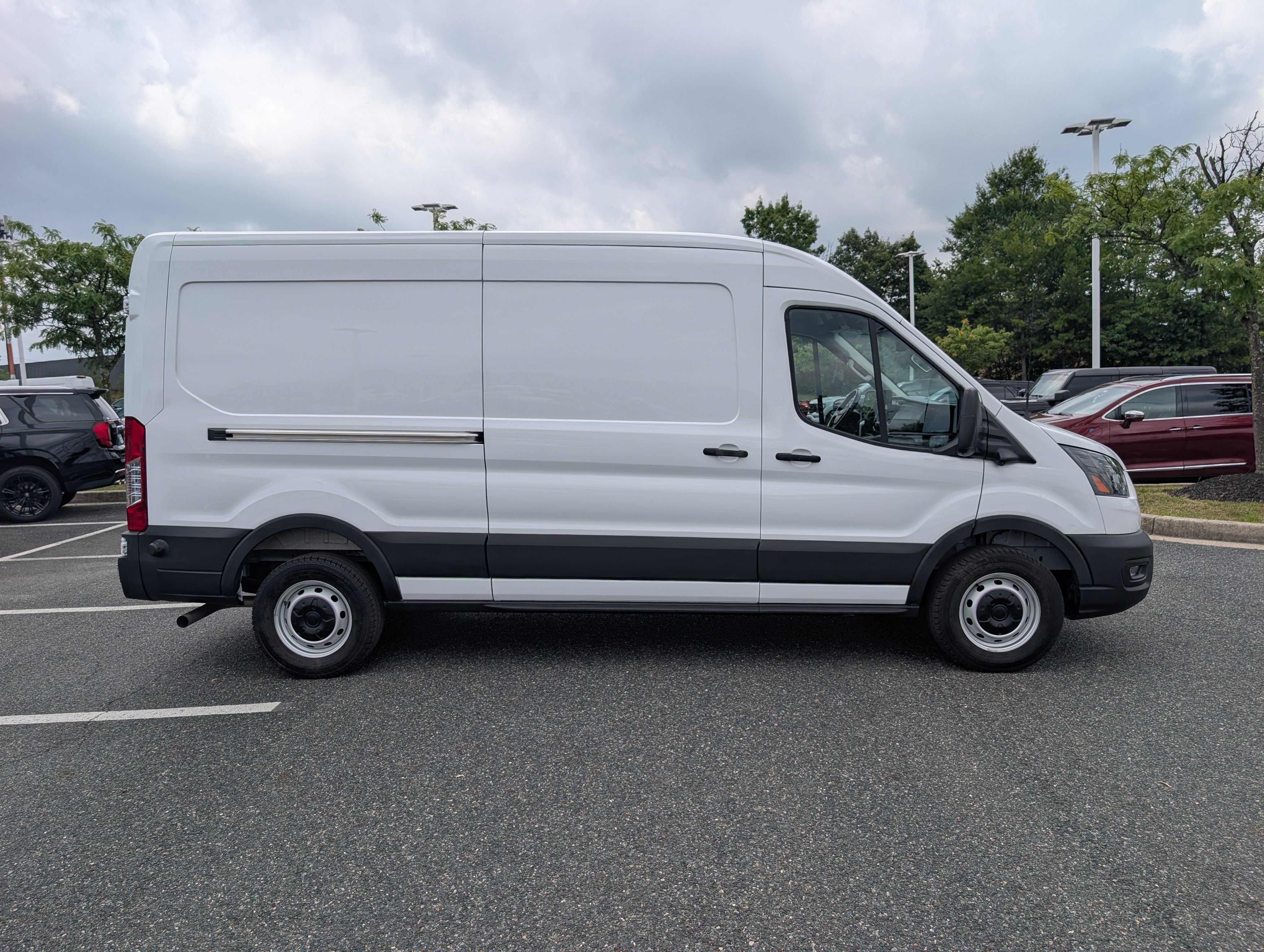 Certified 2025 Ford Transit 350 148 Medium Roof RWD image 2