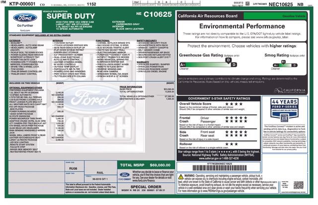 Certified 2022 Ford F250 Lariat w/ Lariat Ultimate Package AWD/4WD image 6