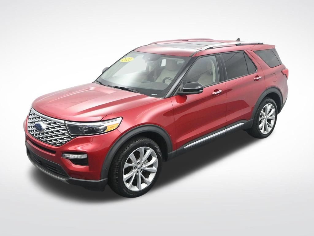 Certified 2021 Ford Explorer Platinum w/ Equipment Group 601A AWD/4WD image 30