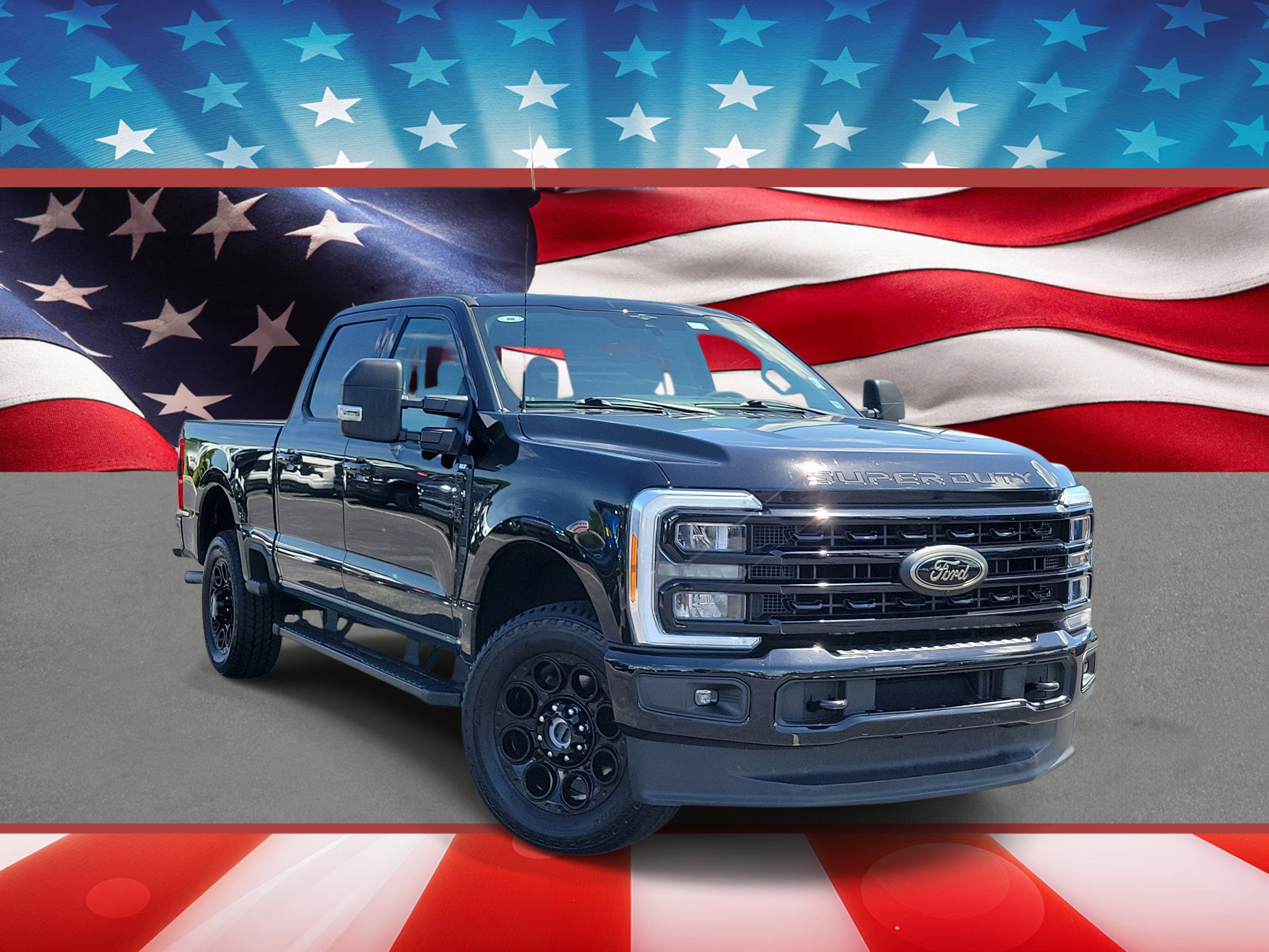 Certified 2023 Ford F250 XLT w/ Black Appearance Package AWD/4WD image 1