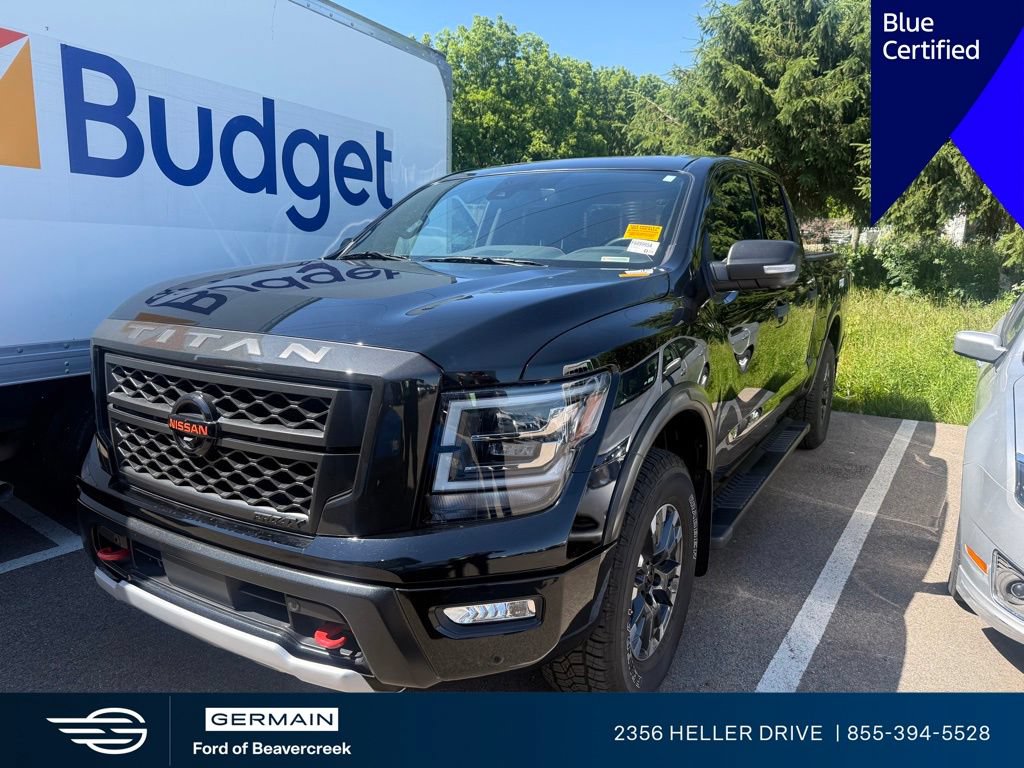 Used 2022 Nissan Titan PRO-4X w/ Pro-4x Convenience Package AWD/4WD image 1