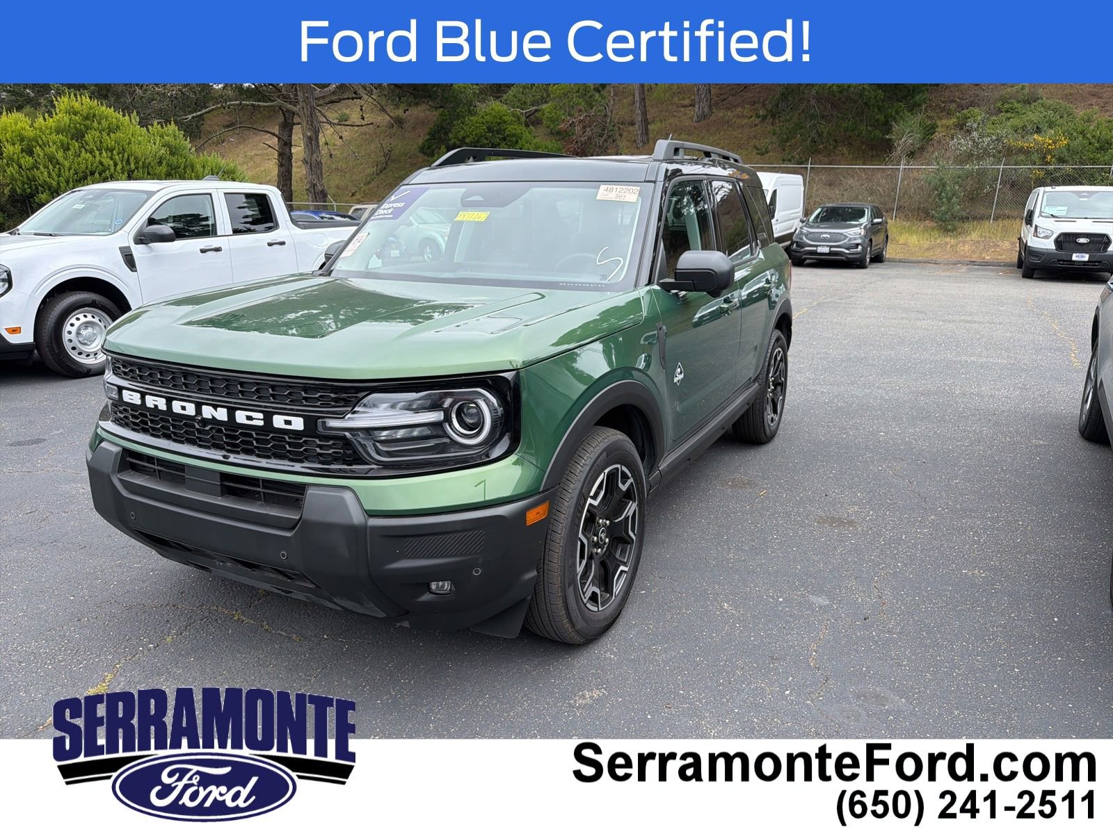 Certified 2025 Ford Bronco Sport Outer Banks w/ Outer Banks Tech Package+ AWD/4WD image 3