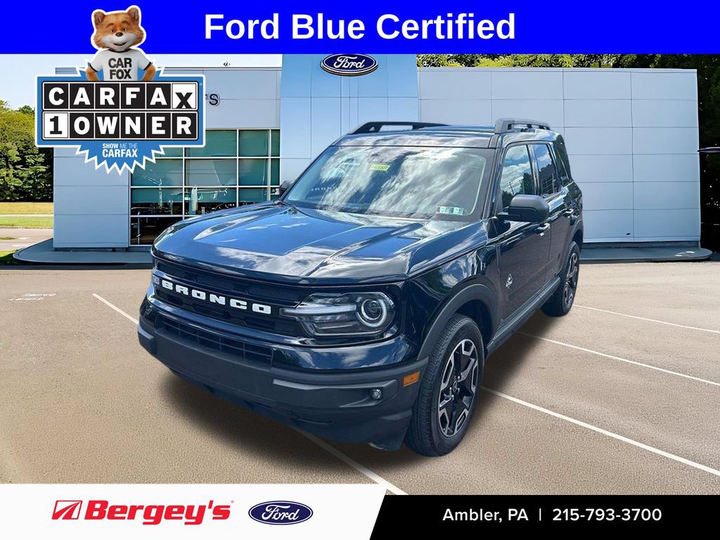 Certified 2023 Ford Bronco Sport Outer Banks w/ Tech Package
