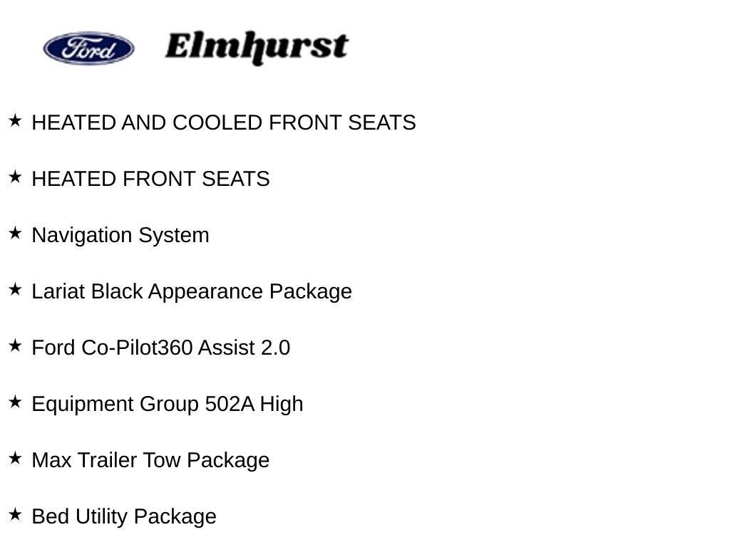 Certified 2023 Ford F150 Lariat w/ Equipment Group 502A High AWD/4WD image 11