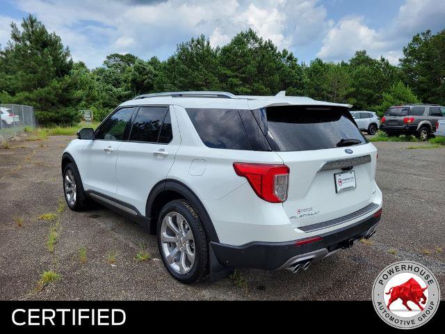 Certified 2020 Ford Explorer Platinum w/ Premium Technology Package AWD/4WD image 3
