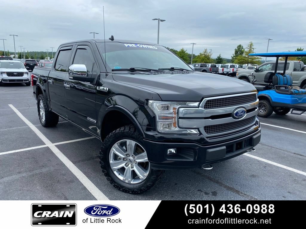 Certified 2018 Ford F150 Platinum w/ Equipment Group 701A Luxury