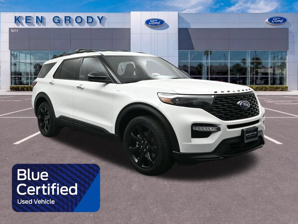 Certified 2023 Ford Explorer ST-Line w/ Class IV Trailer Tow Package AWD/4WD 360° Tour