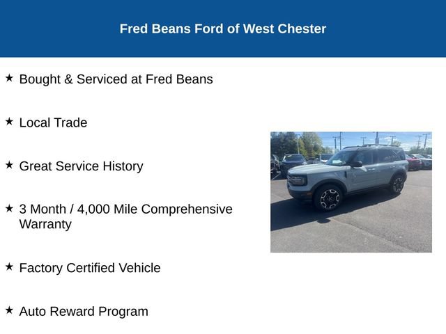 Certified 2023 Ford Bronco Sport Outer Banks w/ Tech Package AWD/4WD image 6