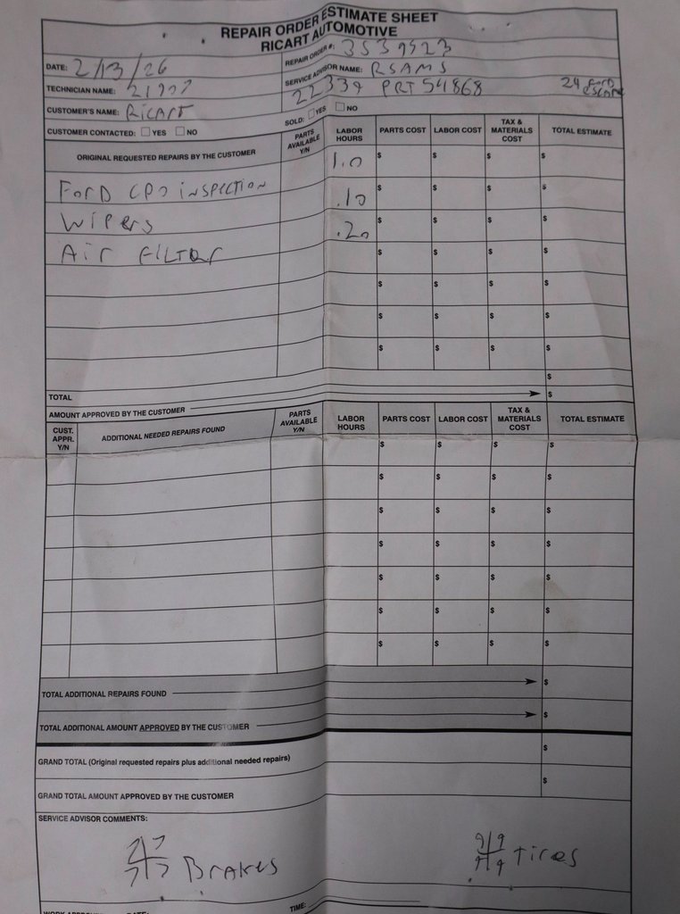 Certified 2024 Ford Escape ST-Line w/ Tech Pack #1 image 9