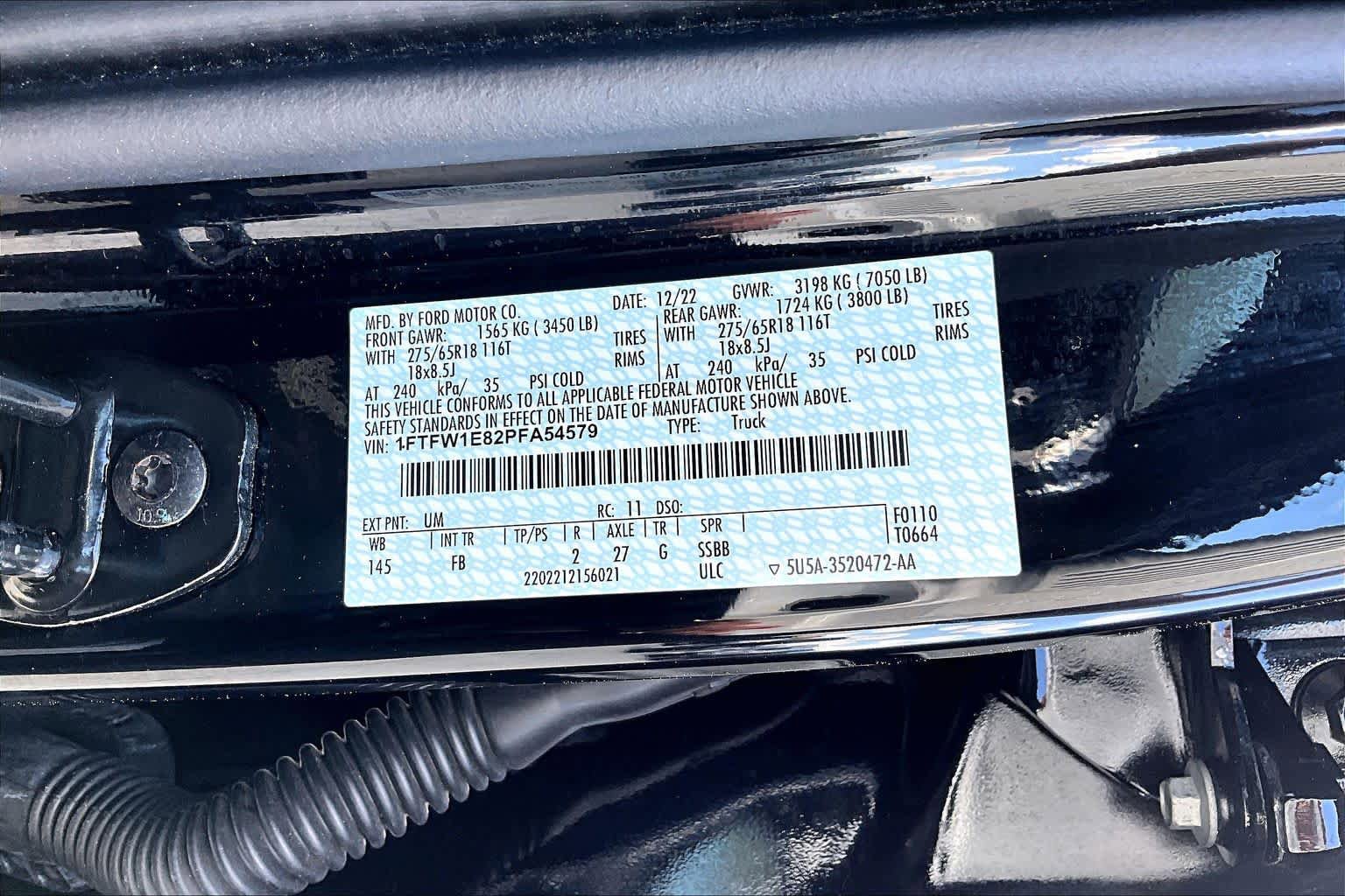 Certified 2023 Ford F150 XLT w/ Equipment Group 302A High AWD/4WD image 34