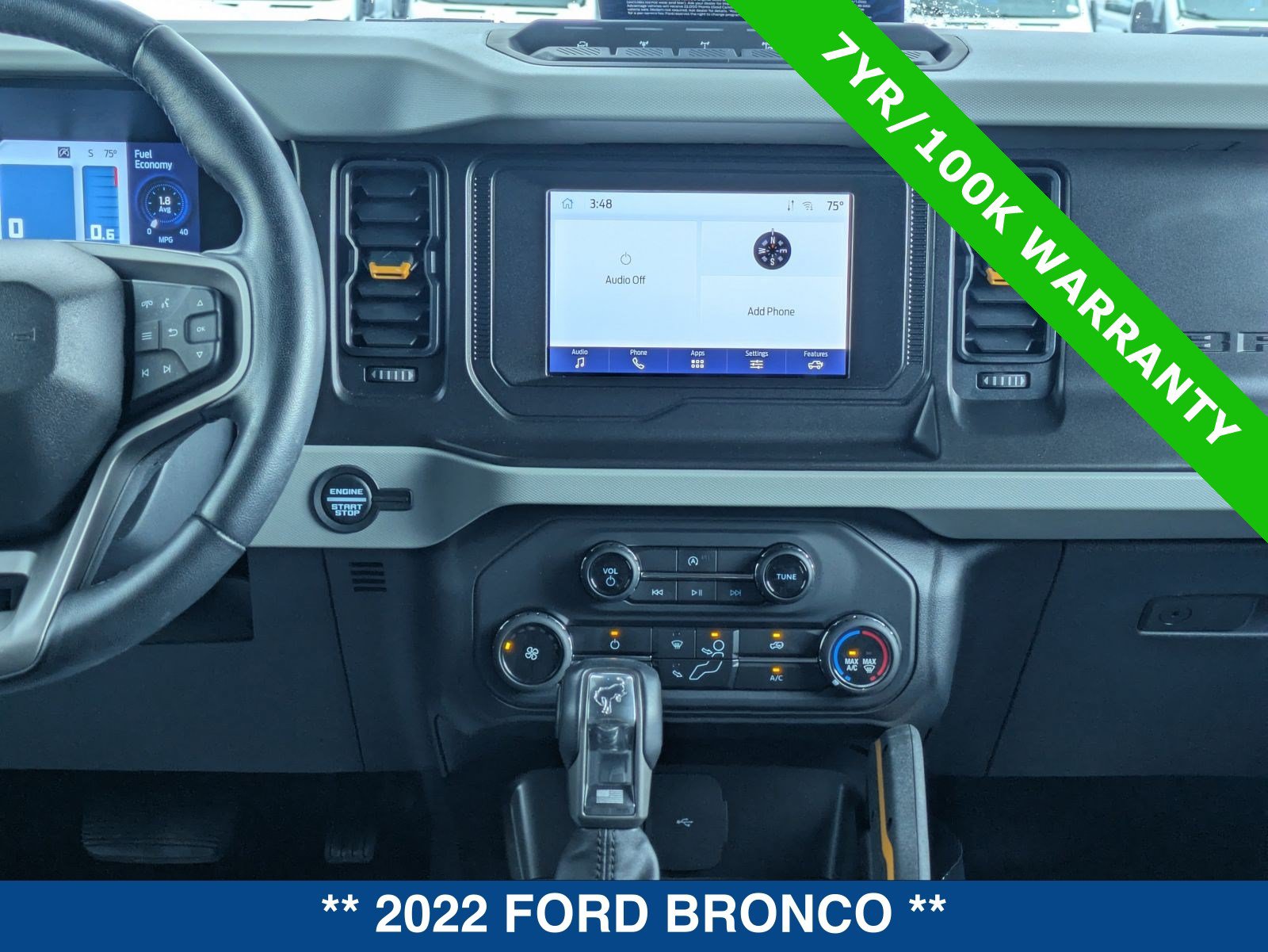 Certified 2022 Ford Bronco Badlands AWD/4WD image 19