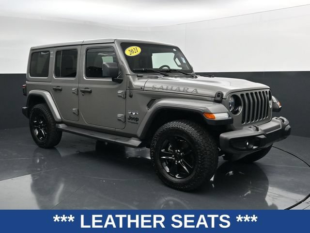 Used 2021 Jeep Wrangler Unlimited Sahara AWD/4WD image 2