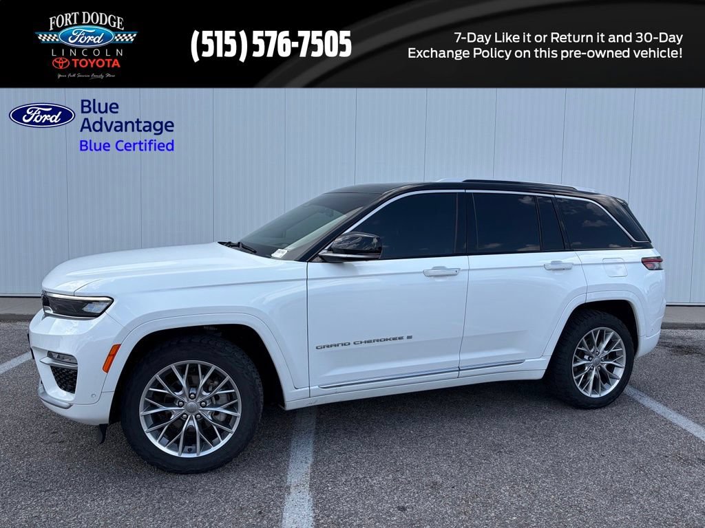 Used 2022 Jeep Grand Cherokee Summit w/ Adv Protech Group IV