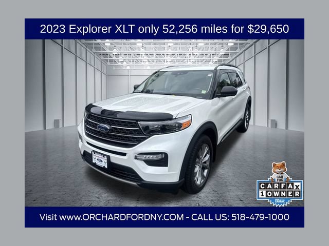 Certified 2023 Ford Explorer XLT w/ Equipment Group 202A