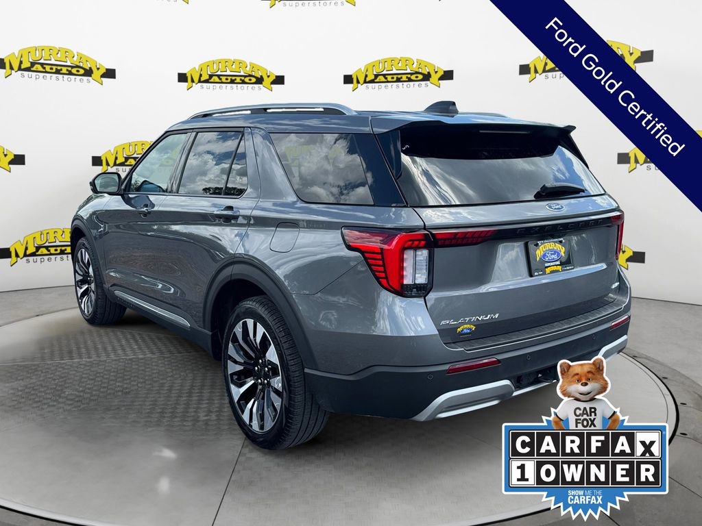 Certified 2025 Ford Explorer Platinum w/ LUX Leather Package AWD/4WD image 4