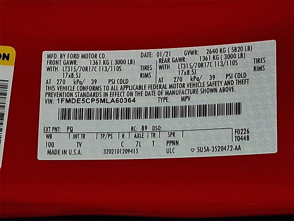 Certified 2021 Ford Bronco Wildtrak image 27