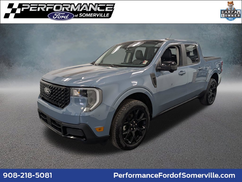 Certified 2025 Ford Maverick Lariat w/ Black Appearance Package AWD/4WD 360° Tour