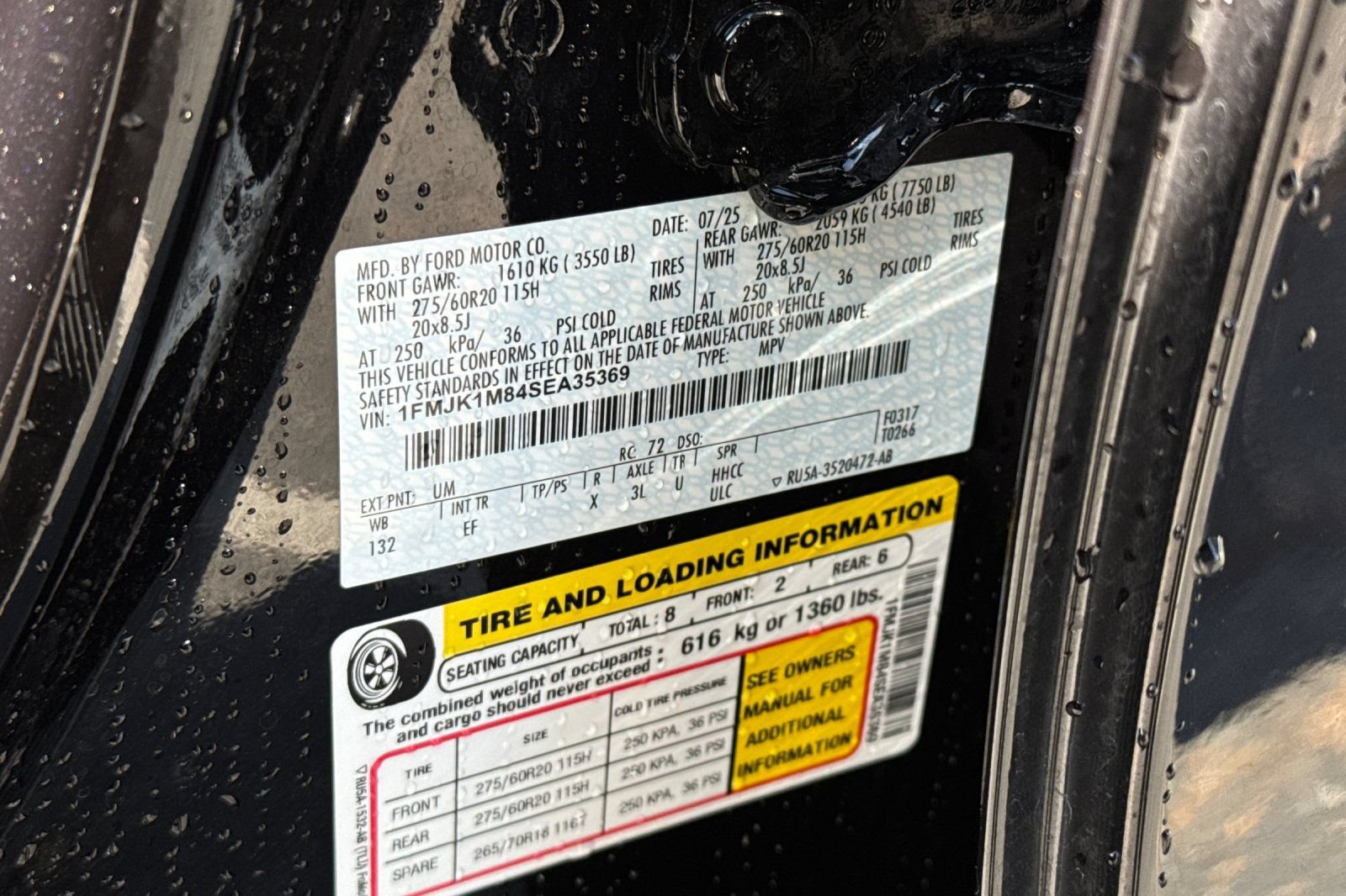 Certified 2025 Ford Expedition Max Platinum AWD/4WD image 31