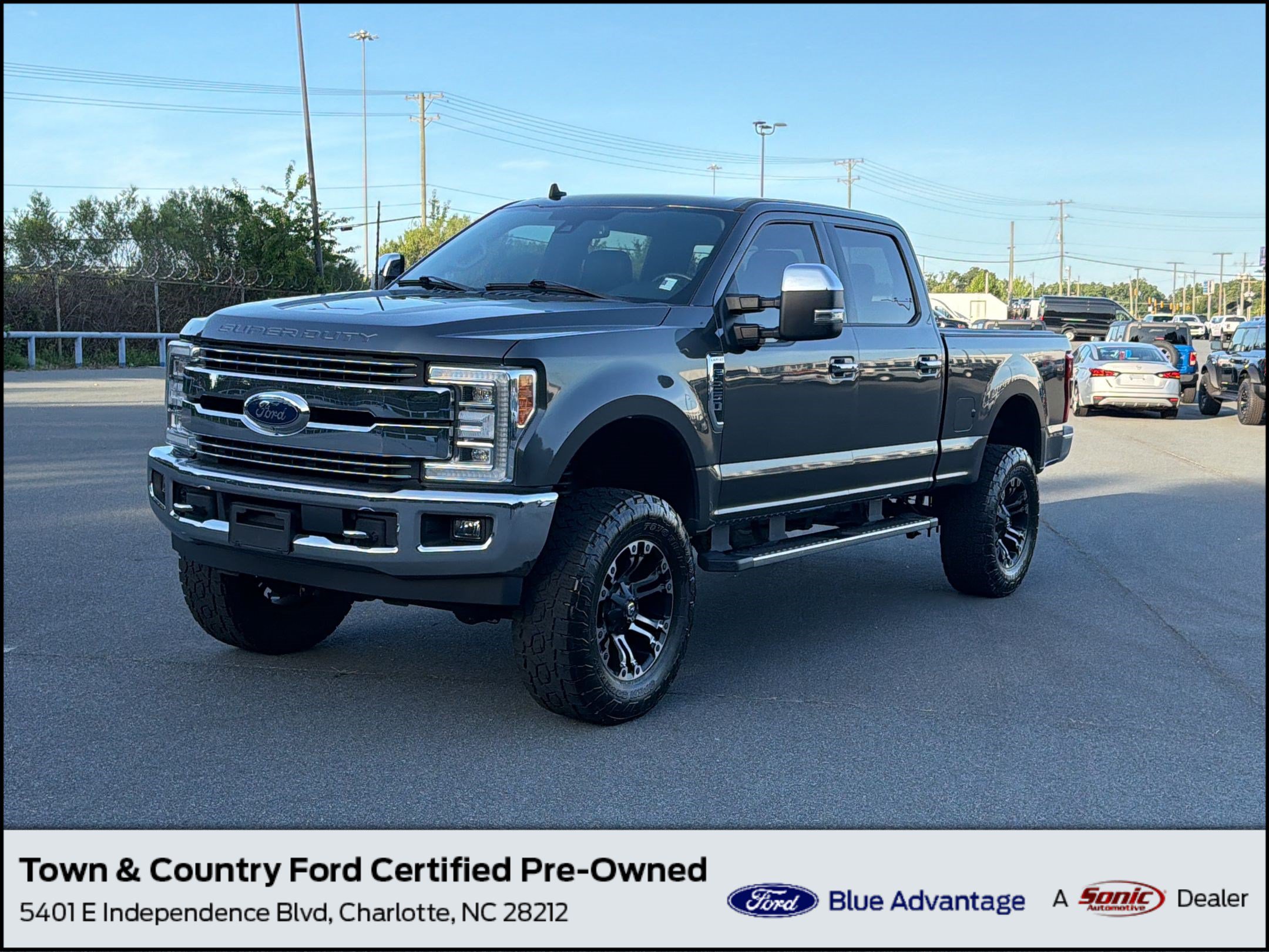 Certified 2019 Ford F250 Lariat w/ Lariat Ultimate Package AWD/4WD image 1