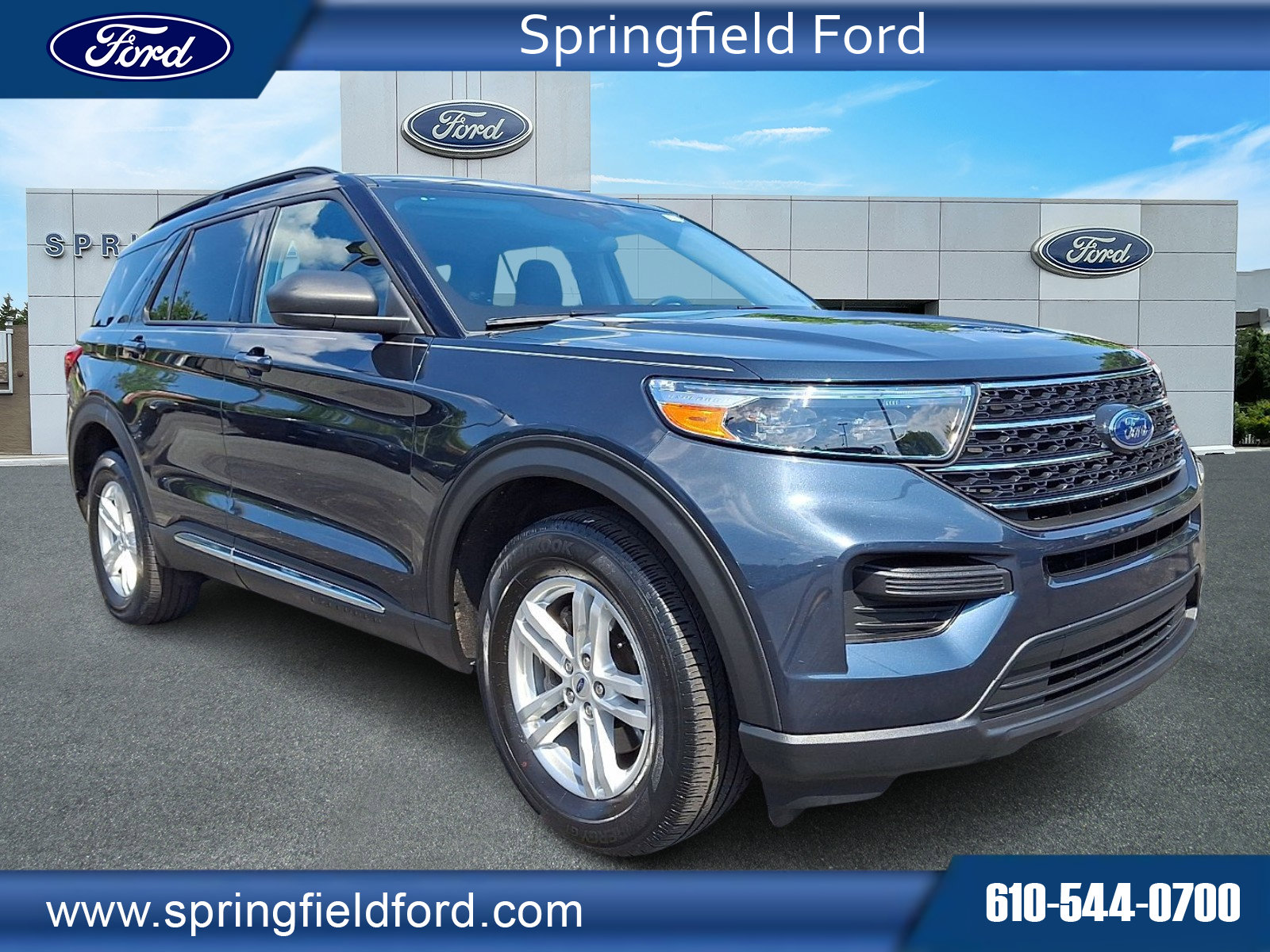 Certified 2023 Ford Explorer XLT AWD/4WD image 1