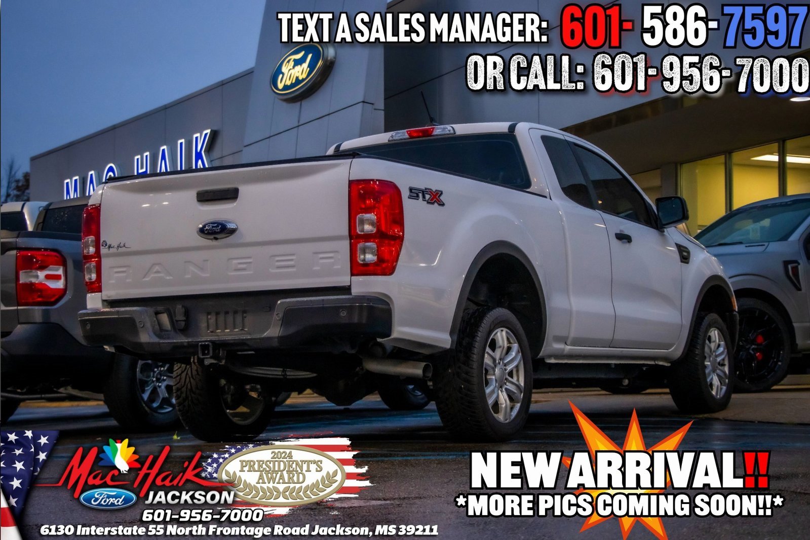 Certified 2023 Ford Ranger XL w/ Equipment Group 101A High