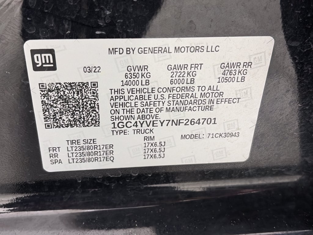 Used 2022 Chevrolet Silverado 3500 High Country AWD/4WD image 9