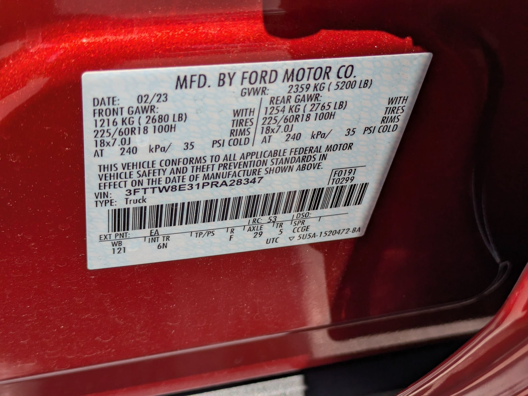 Certified 2023 Ford Maverick Lariat w/ Lariat Luxury Package FWD image 40