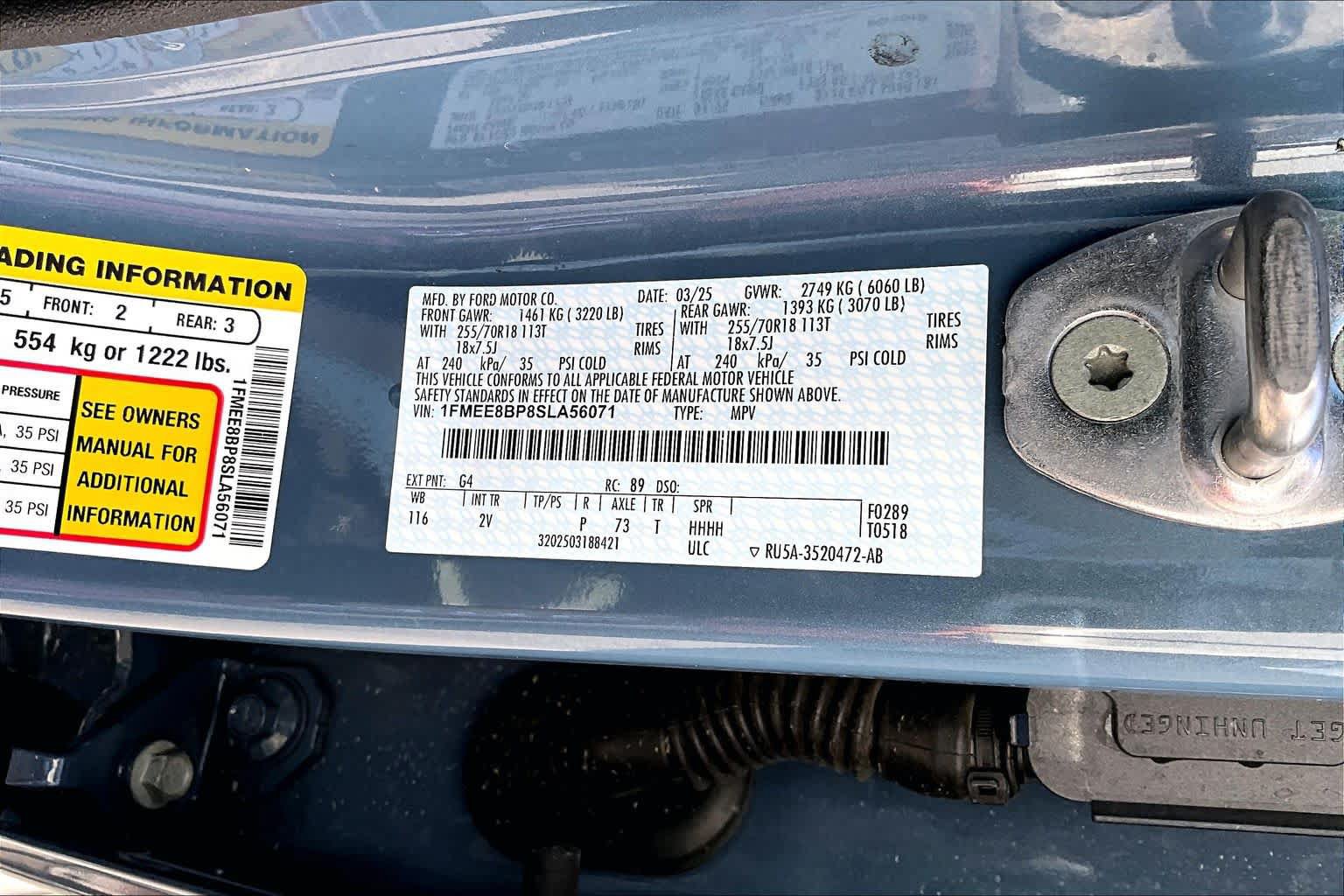 Certified 2025 Ford Bronco Outer Banks AWD/4WD image 39