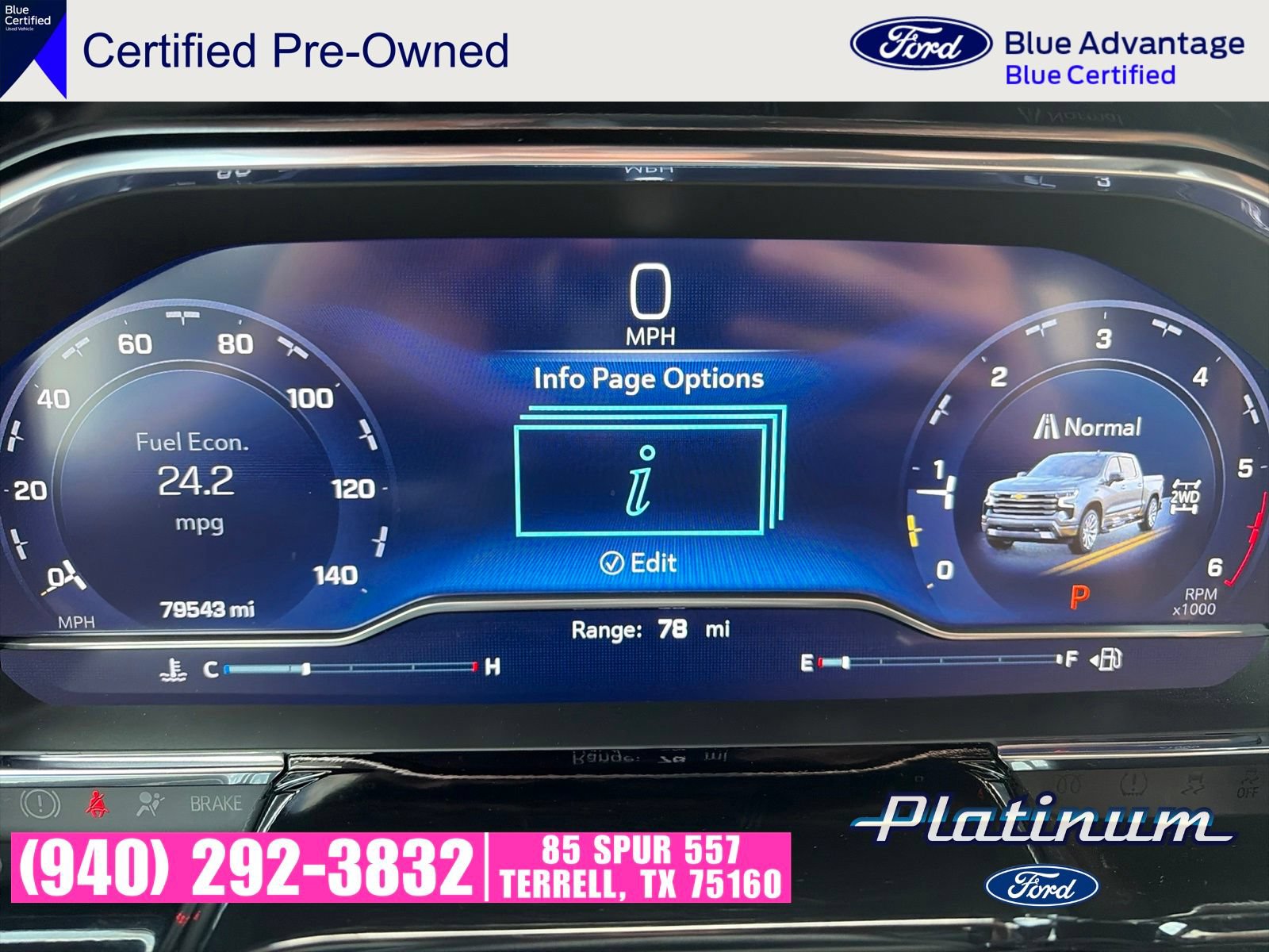 Used 2024 Chevrolet Silverado 1500 High Country w/ High Country Premium Package AWD/4WD image 15