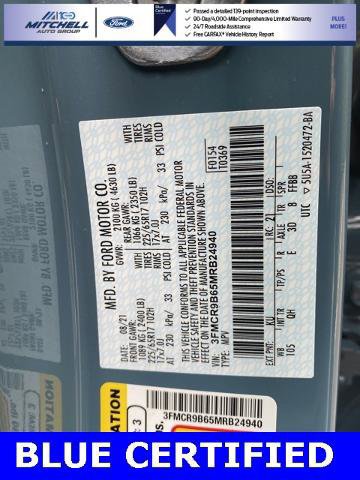 Certified 2021 Ford Bronco Sport Big Bend w/ Big Bend Package (96B) image 38