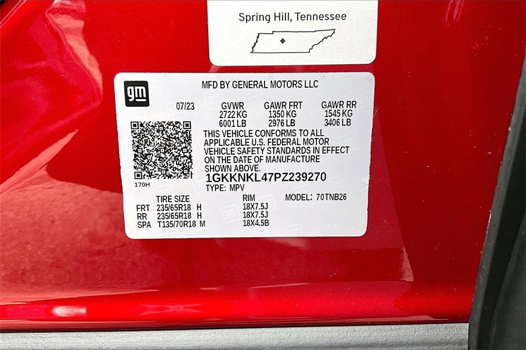 Used 2023 GMC Acadia SLE image 36