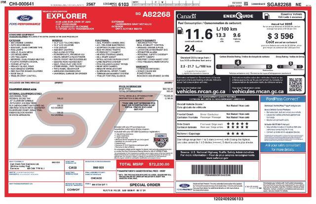 Certified 2025 Ford Explorer ST AWD/4WD image 34