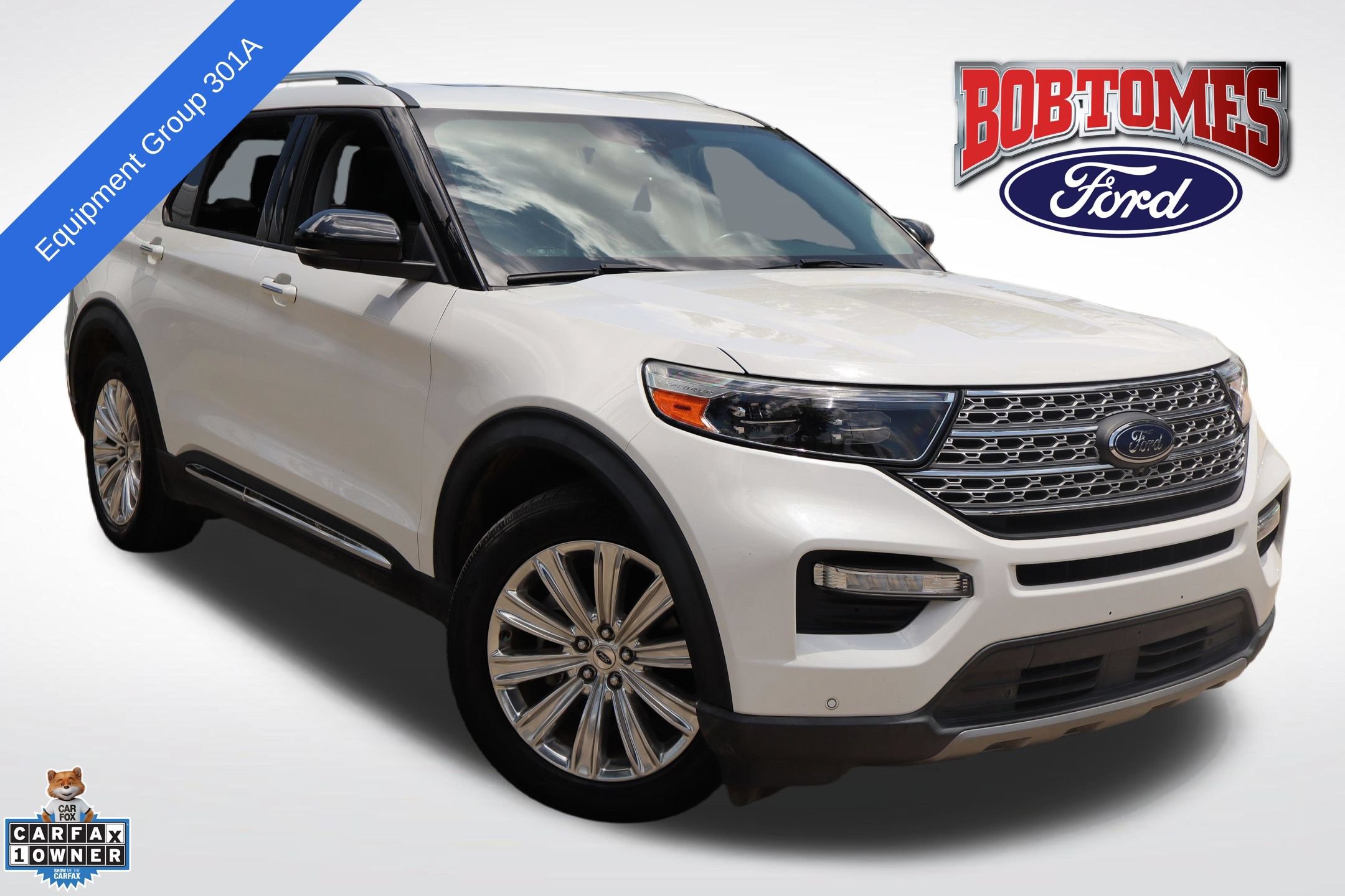 Certified 2021 Ford Explorer Limited w/ Equipment Group 301A