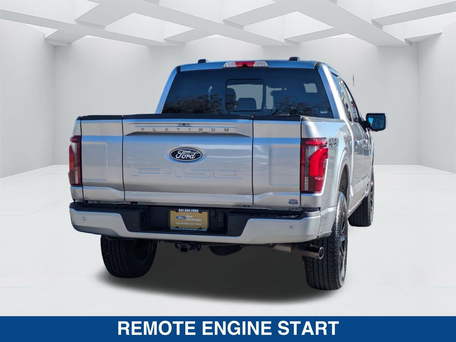 Certified 2025 Ford F150 Platinum w/ Equipment Group 702A High image 4
