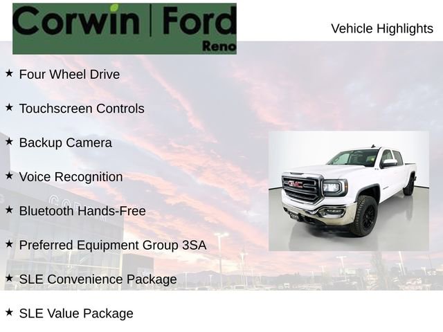 Used 2017 GMC Sierra 1500 SLE w/ SLE Value Package AWD/4WD image 8