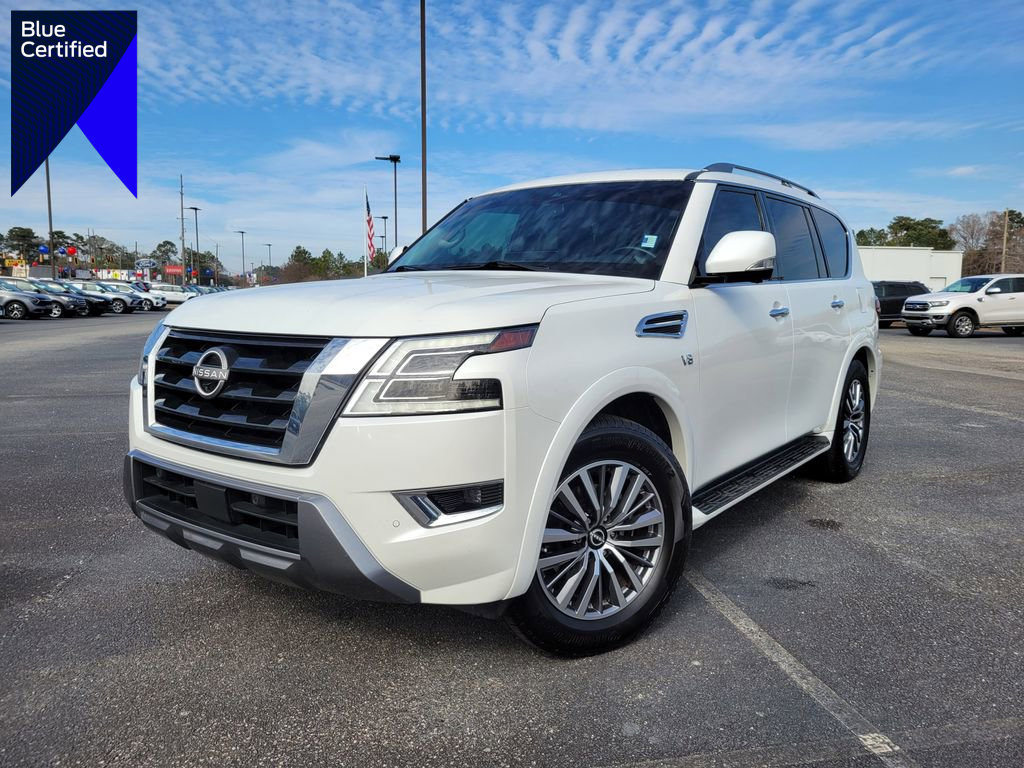 Used 2022 Nissan Armada SL w/ Captain's Chairs Package image 1