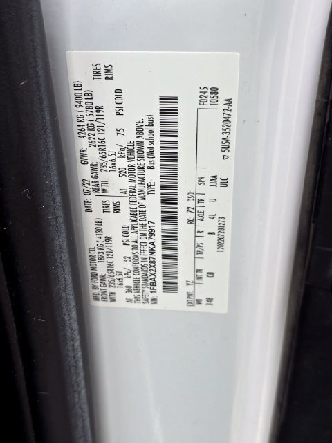 Certified 2022 Ford Transit 350 XLT RWD image 29