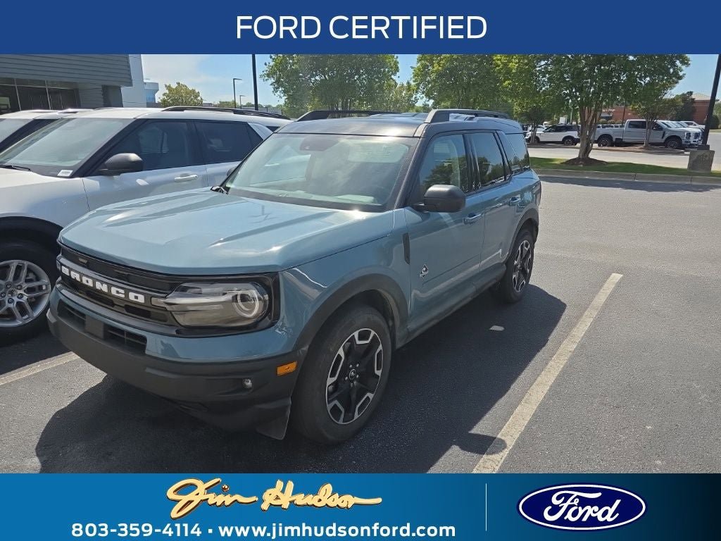 Certified 2021 Ford Bronco Sport Outer Banks w/ Outer Banks Package (96D)