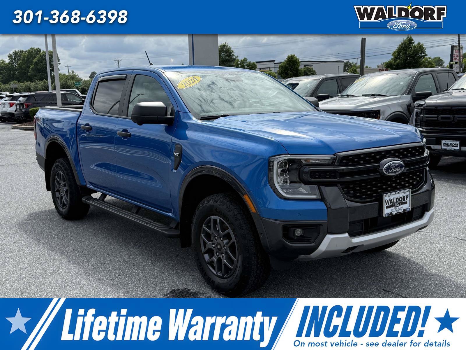 Certified 2024 Ford Ranger XLT w/ Technology Package AWD/4WD image 1