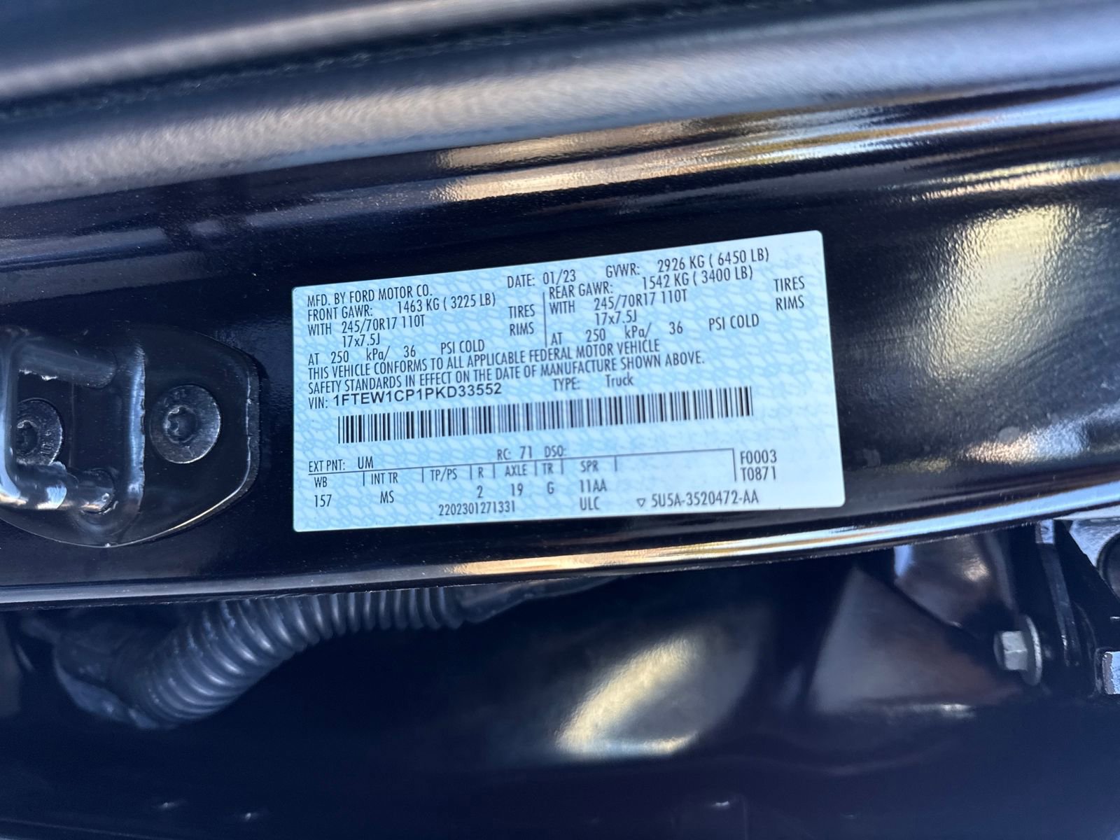 Certified 2023 Ford F150 XLT w/ Equipment Group 301A Mid image 30