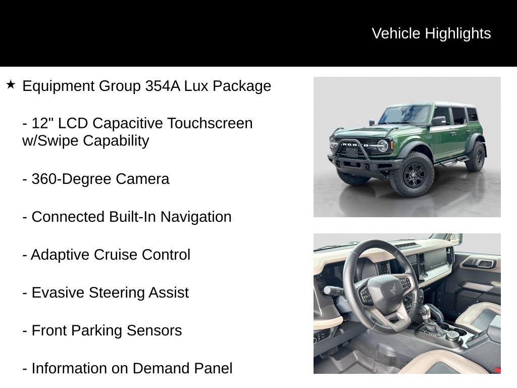 Certified 2023 Ford Bronco Wildtrak AWD/4WD image 6