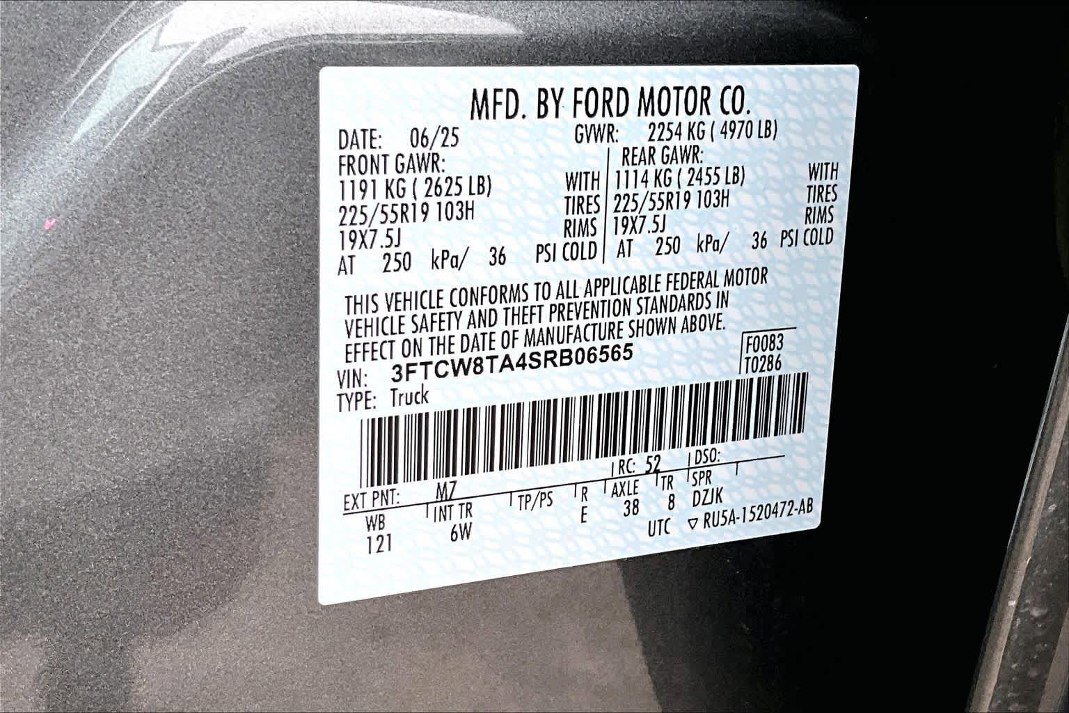 Certified 2025 Ford Maverick Lobo AWD/4WD image 34