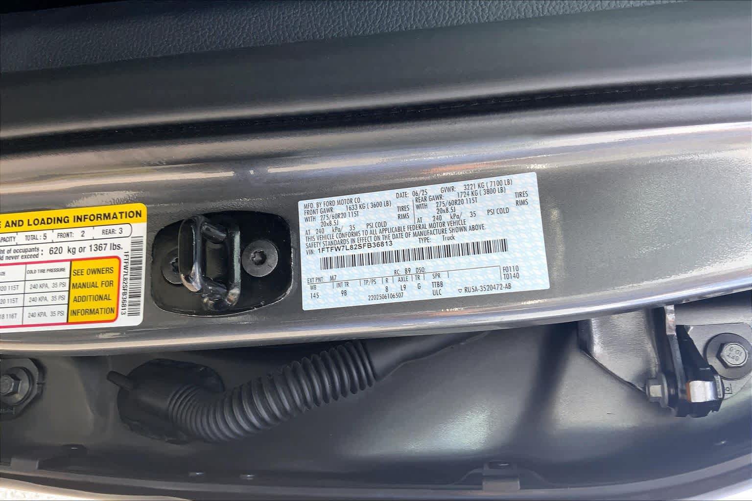 Certified 2025 Ford F150 Platinum w/ Equipment Group 702A High AWD/4WD image 32