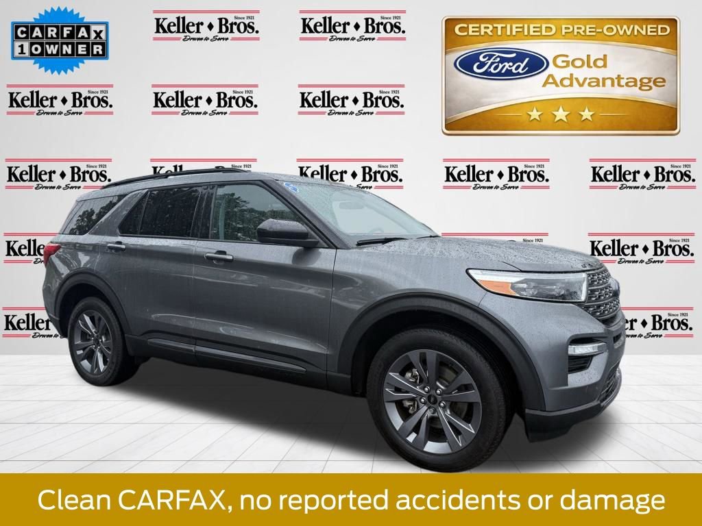Certified 2024 Ford Explorer XLT w/ Equipment Group 202A