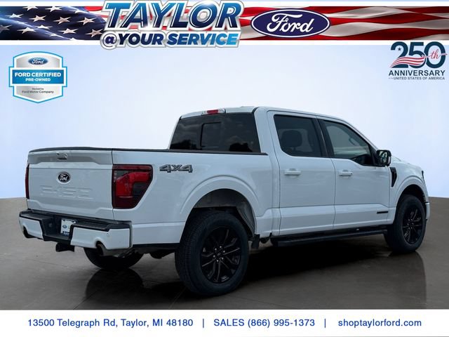 Certified 2025 Ford F150 XLT w/ Equipment Group 302A MID AWD/4WD image 4