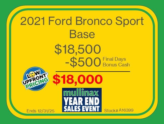 Certified 2021 Ford Bronco Sport image 3