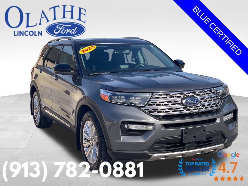 Certified 2023 Ford Explorer Limited w/ Limited Technology Package AWD/4WD image 8