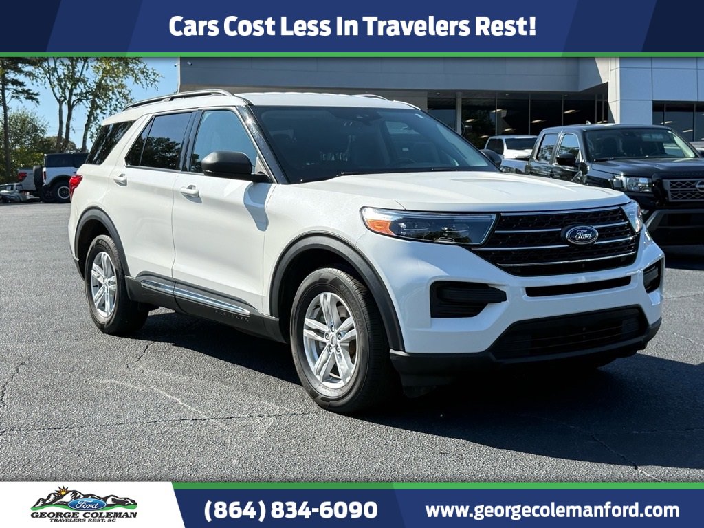 Certified 2022 Ford Explorer XLT w/ Class IV Trailer Tow Package image 1
