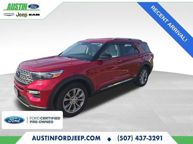 Certified 2022 Ford Explorer Limited w/ Equipment Group 301A