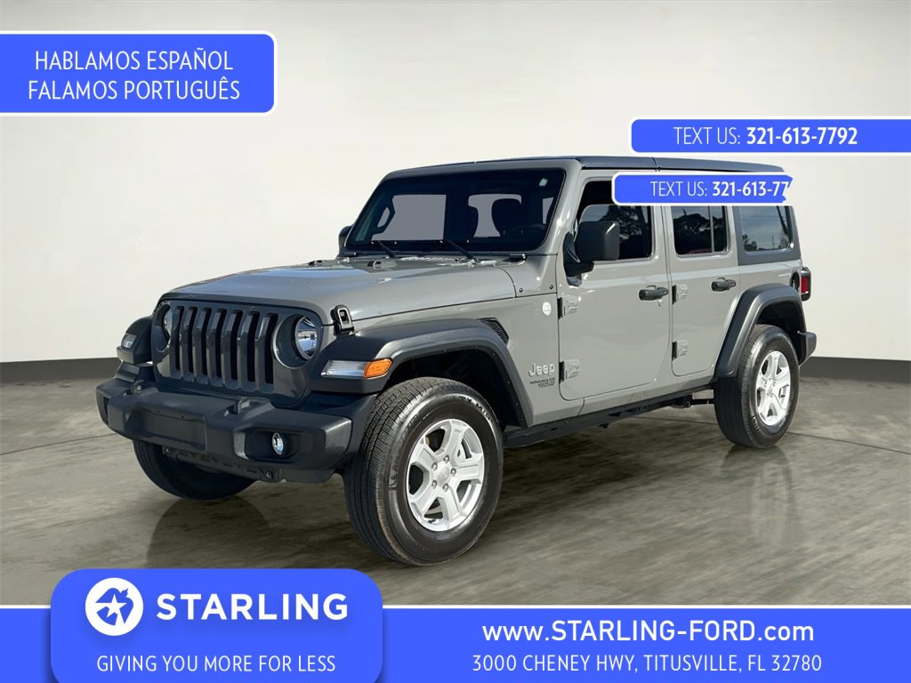 Used 2019 Jeep Wrangler Unlimited Sport